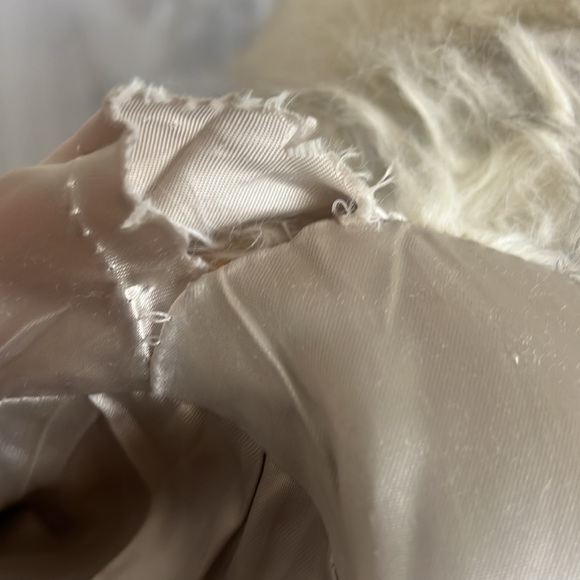 Vintage faux, fur, full length coat - Picture 9 of 9